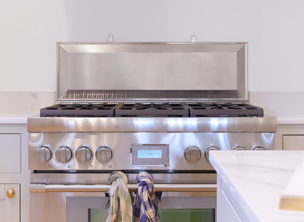 Stainless Steel Backsplash for 30" Range